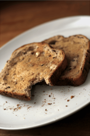 eaten toast