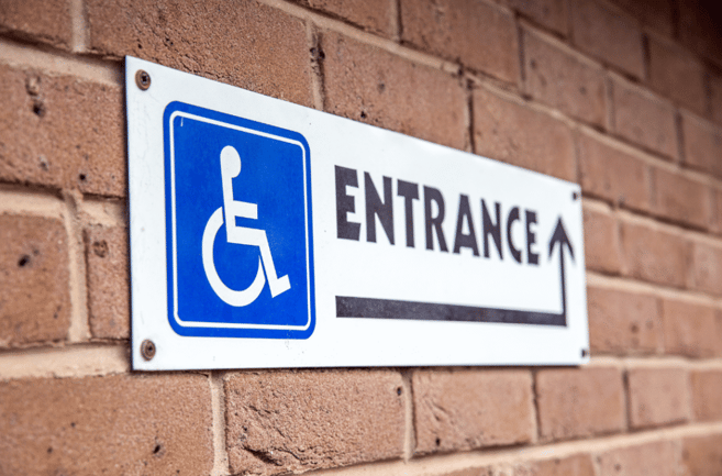 Accessible venue signage