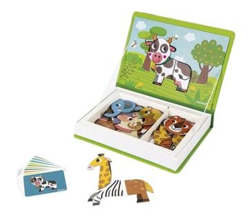 Janod Animals Magneti’ Book