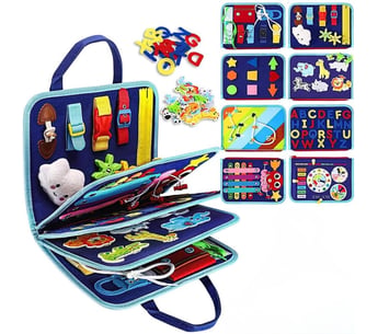 RARITYLL Montessori Busy Board